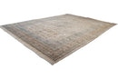 12x17.5 Vintage Tabriz Carpet