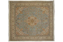 11.5x13 Vintage Tabriz Square Carpet