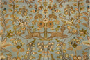10x13 Vintage Tabriz Carpet