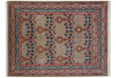 8.5x12 Vintage Indian Arts And Crafts Design Carpet