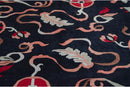 8x10 Vintage Contemporary Indian Peking Design Carpet
