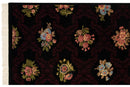 6x9 Vintage Contemporary Indian Aubusson Design Carpet