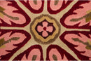6x9 Vintage Indian Aubusson Design Carpet