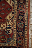 4x12 Indian Heriz Design Rug Runner