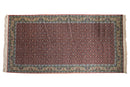 6x12 Vintage Bulgarian Tabriz Design Rug Runner