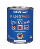 Man O' War McCloskey Semi-Gloss Clear Marine Spar Varnish