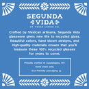 Segunda Vida Rosado Stemless Wine Glasses