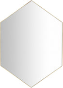 Heurne Modern Gold Wall Mirror