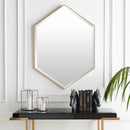 Heurne Modern Gold Wall Mirror