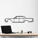 1961 Continental Metal Car Wall Art - NC0062