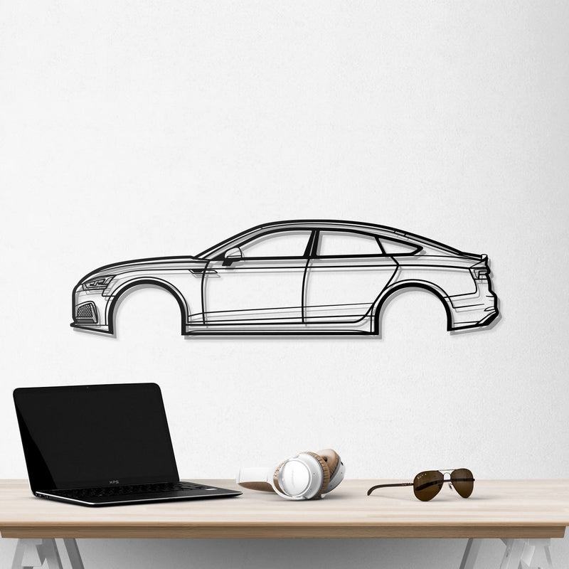 2017 S5 Sportback Metal Car Wall Art - NC0605