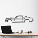 1969 Mustang Mach 1 Metal Car Wall Art - NC0123