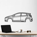 2014 Fiesta ST Metal Car Wall Art - NC0503