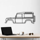 1997 Defender 90 Metal Car Wall Art - NC0262
