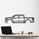 2022 F-150 Lightning Metal Car Wall Art - NC0780