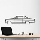 1966 Nova SS Detailed Metal Car Wall Art - NC0090