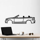 2009 E88 Convertible Metal Car Wall Art - NC0385