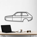 1977 Reliant Robin (MK1) Metal Car Wall Art - NC0176