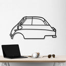 1957 Isetta 300 Export Metal Car Wall Art - NC0051