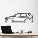 2010 X5 M E70 2nd Gen Metal Car Wall Art - NC0410