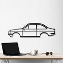 1980 Escort MK2 Metal Car Wall Art - NC0188
