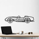 1957 250 Testa Rossa Metal Car Wall Art - NC0050