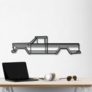 1962 Gladiator SJ Metal Car Wall Art - NC0066