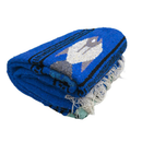 Electric Blue Fish Blanket
