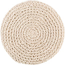 Kausala Cream Ottoman