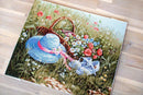 Meadow with poppies BU4020L Counted Cross-Stitch Kit