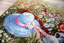 Meadow with poppies BU4020L Counted Cross-Stitch Kit