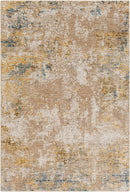 Meads Abstract Mustard Luxe Rug