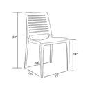 Outdoor Patio Dining Ladderback Chair - Set of 4 - Park