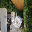 Ultra-Luxury Lush Spring Artificial Vertical Garden Green Wall 40" x 40" 11SQ FT Commercial Grade UV Resistant (Overstock Sale)