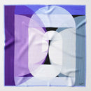 Harmony - Silk Pocket Square - Blue