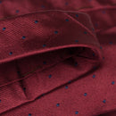 Pisa - Silk Jacquard Tie - Burgundy