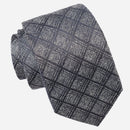 Empoli - Silk Jacquard Tie - Slate Grey