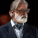 Bugatti - Silk Ascot Cravat Tie - Petrol Blue