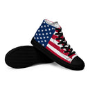 THEUS Men’s high top USA canvas shoes