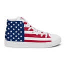 THEUS Men’s high top USA canvas shoes