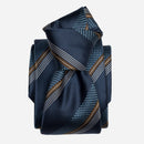Corso - Silk Jacquard Tie - Petrol Blue