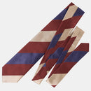 Conero - Silk Jacquard Tie - Burgundy