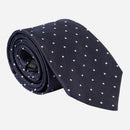 Pisa - Silk Jacquard Tie - Navy