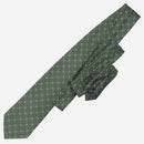 Siracusa - Printed Silk Tie - Green