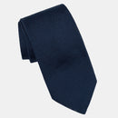 Marino - Navy Blue Silk Grenadine Tie