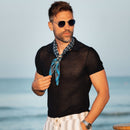 Filippo - Silk Neckerchief - Navy