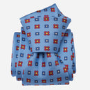 Siracusa - Printed Silk Tie - Blue