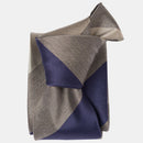 Conero - Silk Jacquard Tie - Taupe Grey
