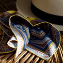 Lugano - Silk Pocket Square - Yellow