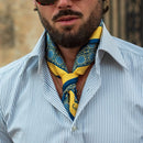 Lucca - Silk Neckerchief - Yellow